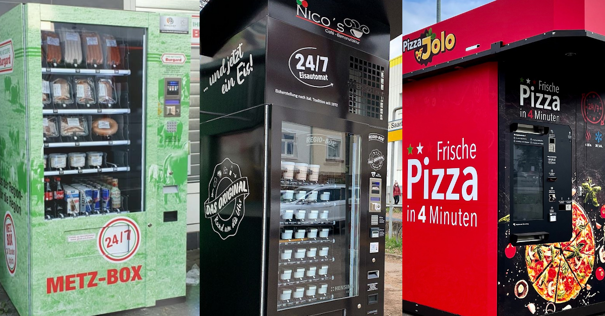Saarland: Überblick über Food-Automaten