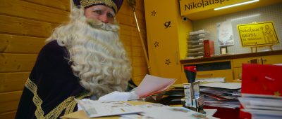 Nikolaus im Saarland hat bereits 27.000 Briefe von Kindern beantwortet