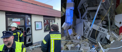 Geldautomat in Eppelborn gesprengt - Anwohner durch Explosionen aus Schlaf gerissen