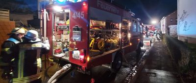 Großeinsatz der Feuerwehr in Sulzbach: 82-jährige Frau wird in letzter Sekunde gerettet
