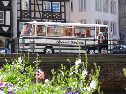 Eine Fahrt im Nostalgiebus der horst becker touristik. Foto: Becker