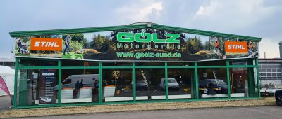 Gölz Motorgeräte Süd GmbH & Co KG in Saarbrücken-Güdingen. Foto: Gölz