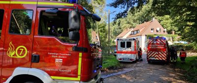Brandserie in Wadern hält an: Großeinsatz für Feuerwehren