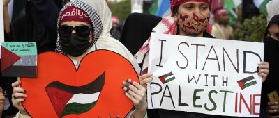 Nahostkonflikt – Solidaritätskundgebung mit Palästina in Pakistan