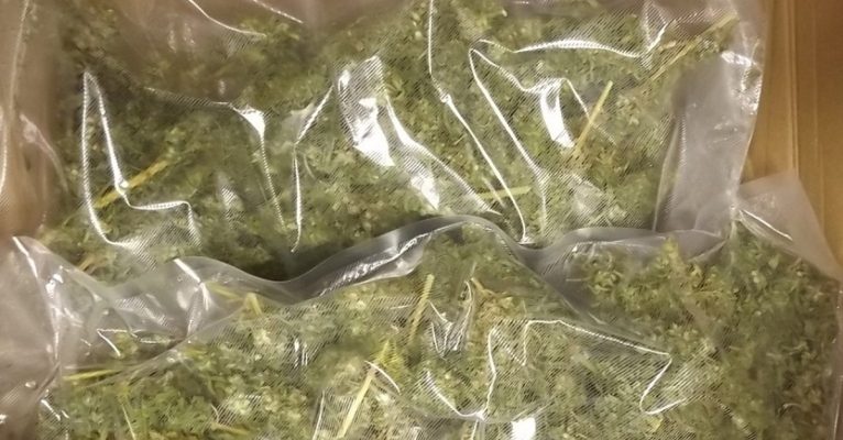 In zwei Paketen wurden insgesamt 900 Gramm Marihuana verschickt. Foto: Zoll.