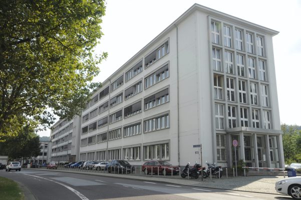 Das Finanzamt in Saarbrücken. Foto: BeckerBredel