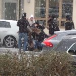 Die Festnahme des 31-Jährigen in Saarbrücken. Foto: BeckerBredel