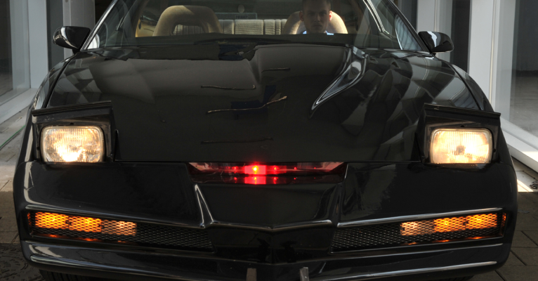 K.I.T.T., das Filmauto der Serie Knight Rider. Symbolfoto: Felix Hörhager/dpa-Bildfunk