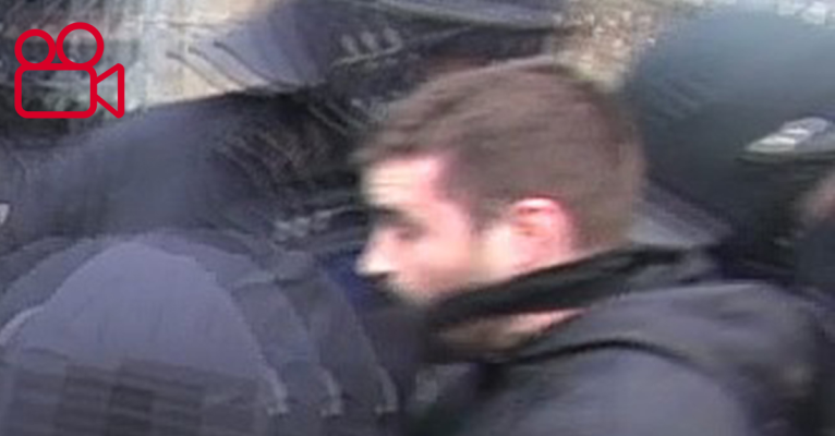 Die Polizei wertete Videomaterial aus und fahndet öffentlich nach dem Verdächtigen. Foto: Polizei.