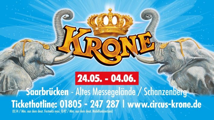 Elf Tage lang gastiert der Zirkus Krone in Saarbrücken. Foto: Circus Krone | Media