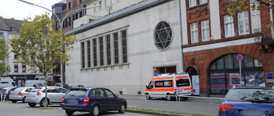 Aufnahme der Synagoge am Beethovenplatz in Saarbrücken. Symbolfoto: BeckerBredel