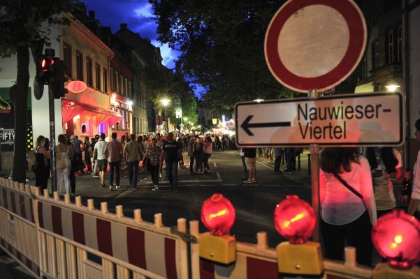 Aufnahme des Nauwieser Viertelfests 2016. Foto: BeckerBredel