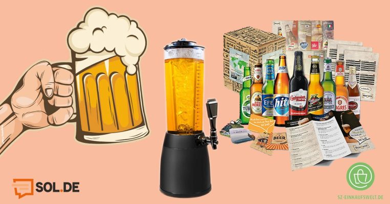 SOL.DE verlost zusammen mit der SZ-Einkaufswelt ein Bier-Paket bestehend aus einer Weltbierbox und einem Bier-Tower.