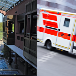 Zwei Mitarbeiter der Therme mussten in ein Krankenhaus gebracht werden. Symbolfoto: (links) BeckerBredel | (rechts) dpa-Bildfunk/Nicolas Armer