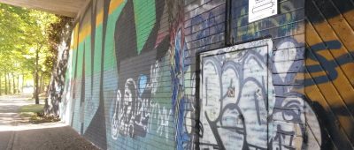 Neue Wände in Saarbrücken werden für Graffitikünstler zum Besprayen freigegeben. Foto: Landeshauptstadt Saarbrücken.