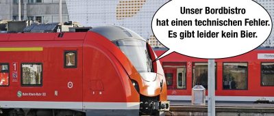 Die deutsche Bahn sucht eine neue Stimme für Durchsagen wie diese. Fotomontage: Pixabay