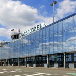 Das Terminal des Flughafens Saarbrücken: Vom 11. bis 30 März 2019 wird es keine Starts und Landungen von hier aus geben. Foto: EPei/Wikipedia / Lizenz: CC BY-SA 3.0 DE
