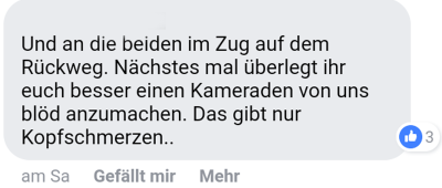 Diesen Facebook-Post setzte Alexander Flätgen nach der mutmaßlichen Attacke ab. Screenshot: SOL.DE.