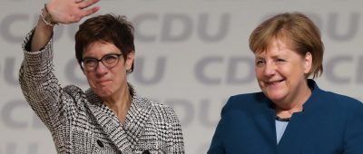 Annegret Kramp-Karrenbauer ist zur neuen Vorsitzenden der CDU gewählt worden. Foto: Christian Charisius/dpa-Bildfunk.