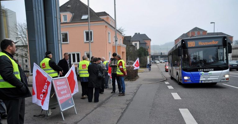 Der drohende Streik der Busfahrer ist durch die Einigung mit Verdi abgewendet. Archivbild (2012): BeckerBredel