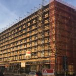 Das Steigenberger Intercity Hotel gegenüber der Congresshalle soll Ende des Jahres 2019 eröffnen. Foto: SOL.DE