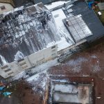 Hier zu sehen: Das ausgebrannte Dachgeschoss des Hauses in Lambrecht. Fünf Personen kamen bei dem Feuer ums Leben. Foto: Thomas Frey/dpa-Bildfunk