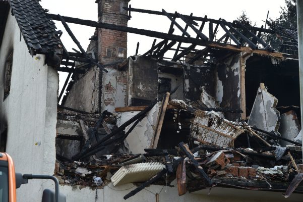 Die Explosion in Ormesheim machte das Haus unbewohnbar. Foto: BeckerBredel