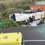 Bei einem Busunglück in Madeira kamen 29 Menschen ums Leben - vermutlich alles Deutsche. Foto: RTP/dpa