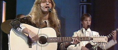Nicole gewann 1982 mit „Ein bisschen Frieden" den Grand Prix. Foto: Eurovision.