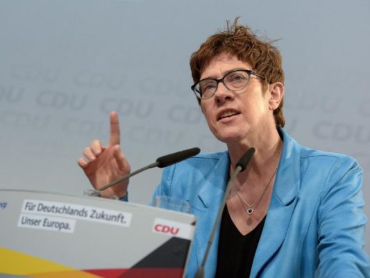 Annegret Kramp-Karrenbauer hatte im Dezember den CDU-Vorsitz von Angela Merkel übernommen. Foto: Stefan Puchner
