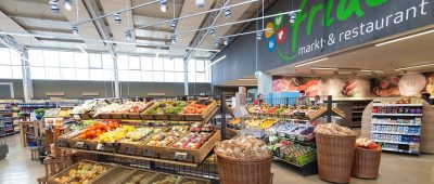 Der Supermarkt mit Restaurant „Fridel“ in Saarbrücken wird im August geschlossen. Foto: Fridel Markt