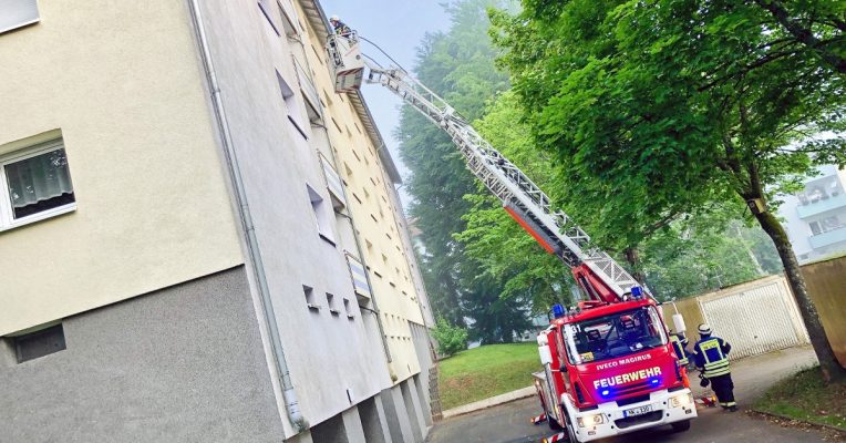 Einsatz für die Feuerwehr in Furpach. Foto: Kai Hegi (Feuerwehr Neunkirchen)