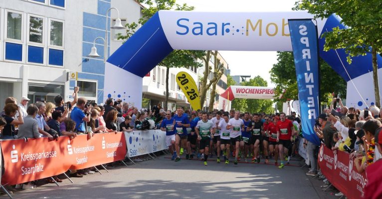 Der Saar-Mobil-Firmenlauf in Homburg findet am Donnerstag (13. Juni 2019) statt. Foto: Chris Schäfer/SOL.DE