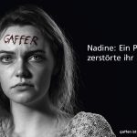 Ein Beispiel-Plakat der Kampagne gegen Gaffer im Saarland. Foto: Verkehrsministerium Saar