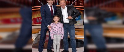 Die 7-jährige Shayenne aus Dillingen tritt bei der TV-Sendung "Klein gegen Groß" gegen Dieter Bohlen an. Foto: Thorsten Jander/NDR