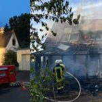 Nach einem schweren Brand verlor eine Familie in Wadgassen ihr Haus. Fotos: Feuerwehr