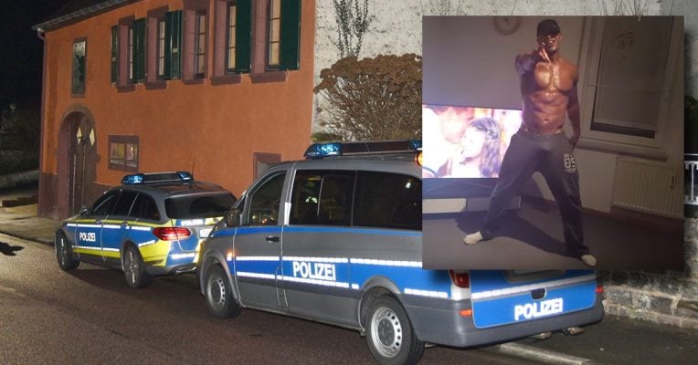 Der Vorfall soll sich in Heckendalheim (hier im Hintergrund zu sehen) abgespielt haben. Dabei wurde Jesse Fischer (rechts oben) wohl mit einer Waffe verletzt. Foto (Hintergrund): BeckerBredel | Foto (Fischer): Youtube/Jesse Fischer
