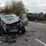 Das Ehepaar, das in dem Hyundai saß, kam bei dem Unfall auf der B41 ums Leben. Die Fahrerin des BMW wurde schwer verletzt. Foto: BeckerBredel.