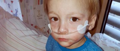 Der kleine Gino (2) aus Homburg leidet an Mukoviszidose. Die Familie braucht Unterstützung. Foto: Privat