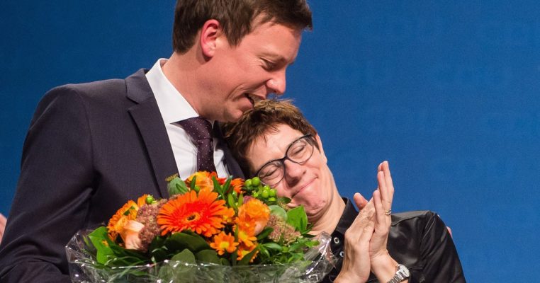 Ministerpräsident Tobias Hans muss bei Landesparteitag der CDU Saar auf Annegret Kramp-Karrenbauer verzichten. Archivfoto: Oliver Dietze/dpa-Bildfunk