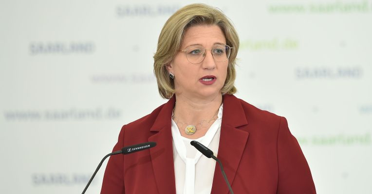 Anke Rehlinger wird als stellvertretende SPD-Vorsitzende gehandelt. Foto: BeckerBredel