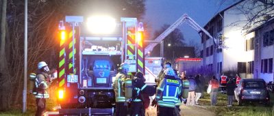 Am heutigen Dienstag (10.12.2019) kam es in Saarlouis zu dem Brand eines Zweifamilienhauses. Foto: BeckerBredel