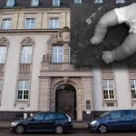 Der Prozess findet derzeit am Landgericht in Saarbrücken statt. Archivfoto (Hintergrund): BeckerBredel | Puppe: dpa-Bildfunk/Daniel Bockwoldt