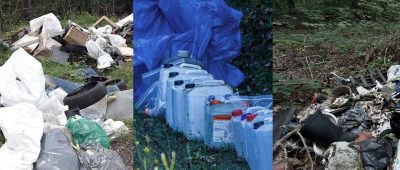 Im Saarland ist ein Anstieg an illegal entsorgtem Müll zu beklagen. Fotos: BeckerBredel (links) | Tom Wunderlich/dpa-Zentralbild (mittig) | Patrick Pleul/dpa-Bildfunk (rechts)