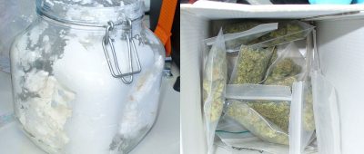 Hier zu sehen: die beschlagnahmten Drogen. Fotos: Hauptzollamt Saarbrücken