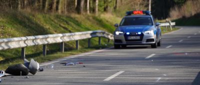 Ein Motorrad- und ein Rollerfahrer wurden bei dem Unfall auf der L148 getötet. Foto: Florian Blaes