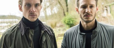 Adam Schürk (Daniel Sträßer) und Leo Hölzer (Vladimir Burlakov) sind die neuen Tatort-Kommissare in Saarbrücken. Foto: SR/Manuela Meyer