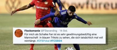 Die Twitter-Gemeinde reagierte mit Mitgefühl auf die Niederlage des FCS gegen Bayer Leverkusen. Foto: Ronald Wittek/dpa-Bildfunk & Screenshot: Twitter