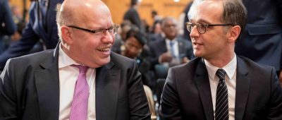 Außenminister Maas (rechts) hat angekündigt, bei der Bundestagswahl als Direktkandidat im Wahlkreis Saarlouis antreten zu wollen. Es dürfte zum Showdown mit Wirtschaftsminister Altmaier kommen.