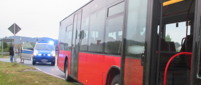 In Wadern wurde ein Linienbus entwendet. Symbolfoto: Presseportal/Polizei